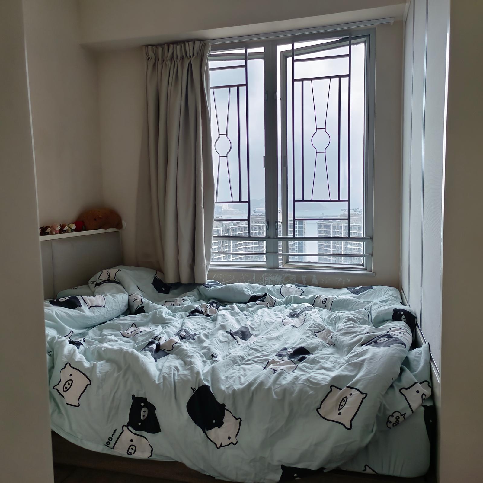 單位為三房兩廁開則,主人房享有海景。(代理提供)