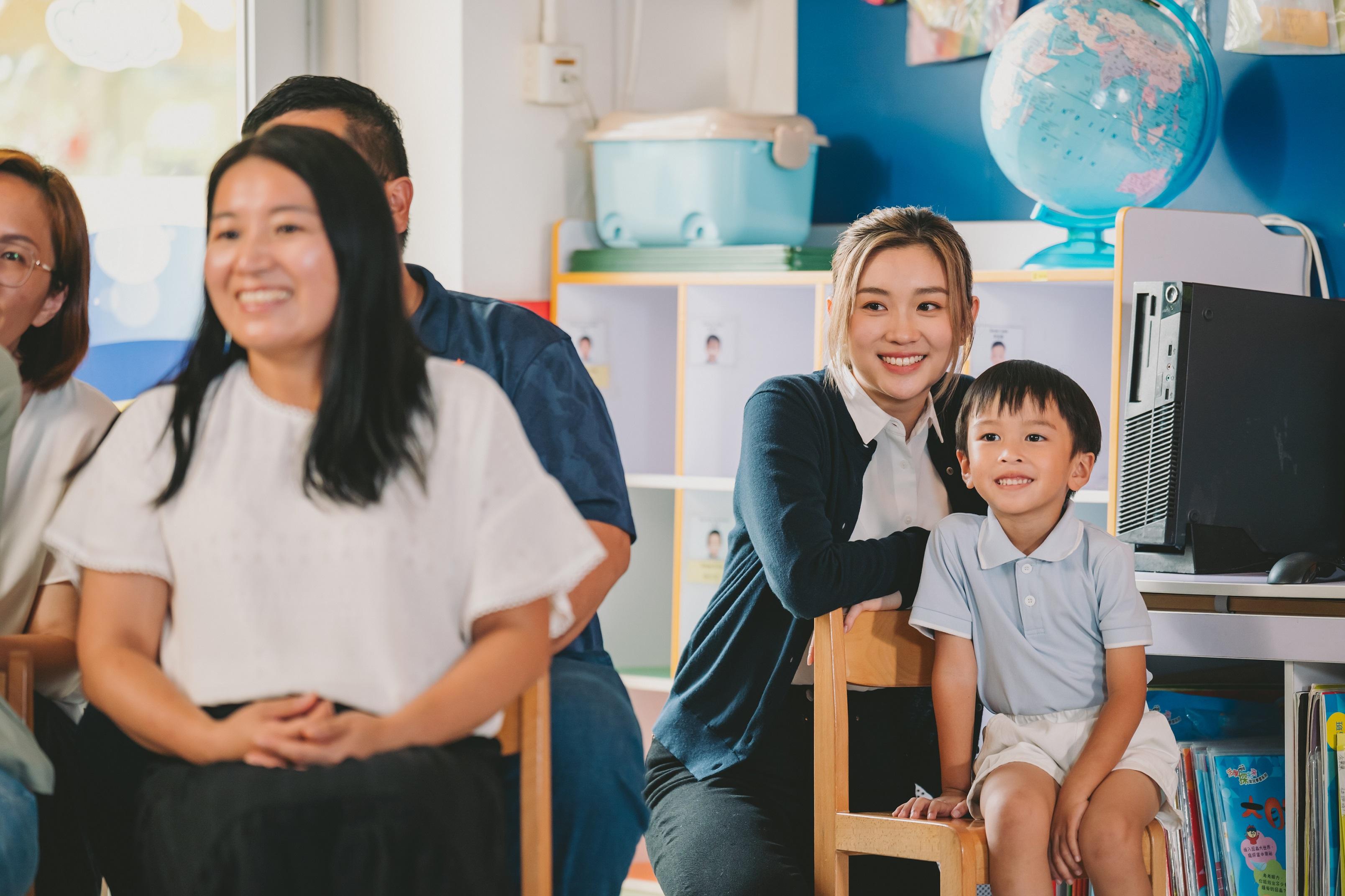 Candy在《無人之境》有不少戲份都與小朋友一起拍攝