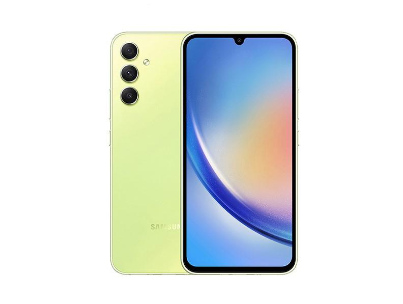 【蘇寧清貨價$1,299 (陳列品)】Samsung Galaxy A34 5G 8+128GB (霧冰青/霧冰黑)(建議零售價$2,998)