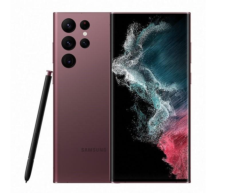 【蘇寧清貨價$4,199 (陳列品)】Samsung Galaxy S22 Ultra 5G 12+256GB (暗酒紅)(建議零售價$8,898)