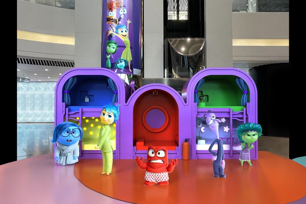 2樓中庭更是大腦總部控制室及腦朋友睡房重地