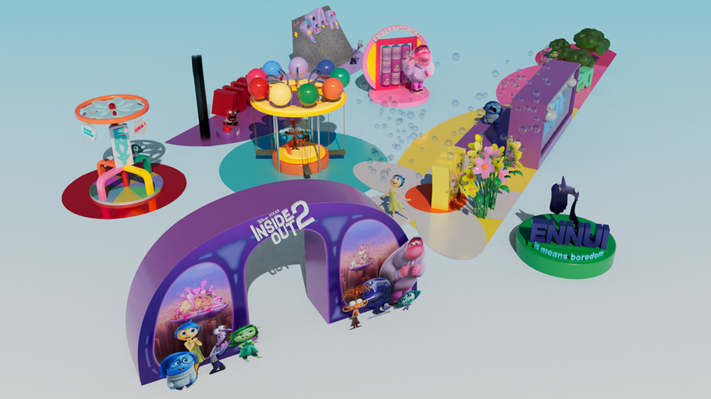 9位腦朋友設計齊集露天廣場等待着你到來玩轉Emotion Playpark