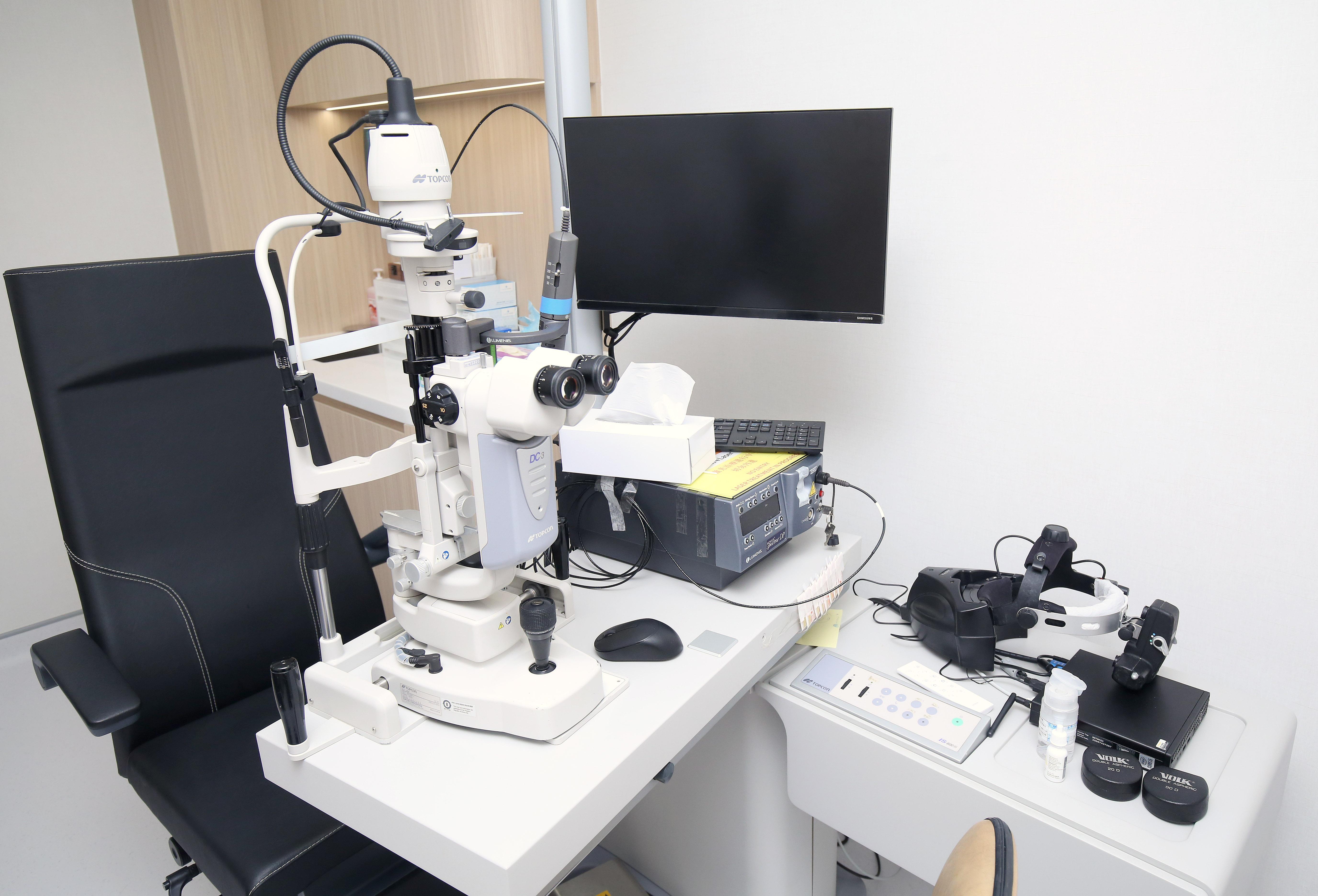 希瑪醫療管理層當日更向在場嘉賓展示了希瑪醫療所擁有的專業矯視儀器和診所設施。