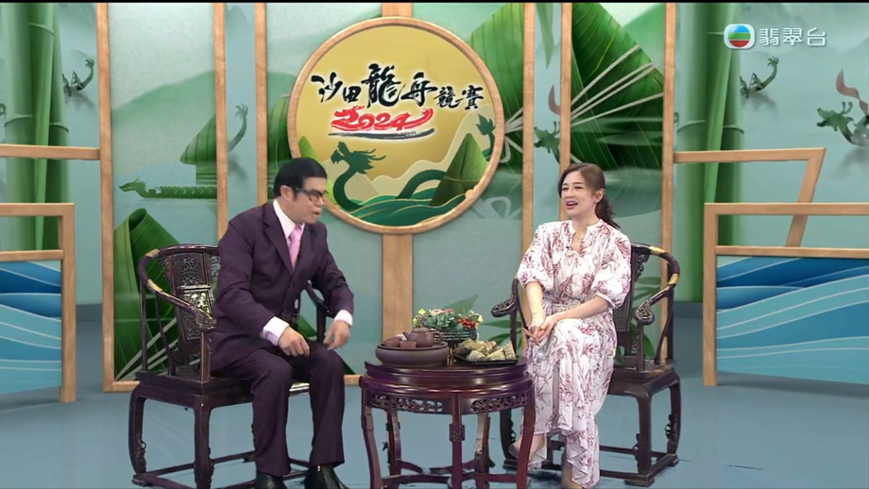 安德尊見到TVB隊今年又未能勝出,非常不滿。