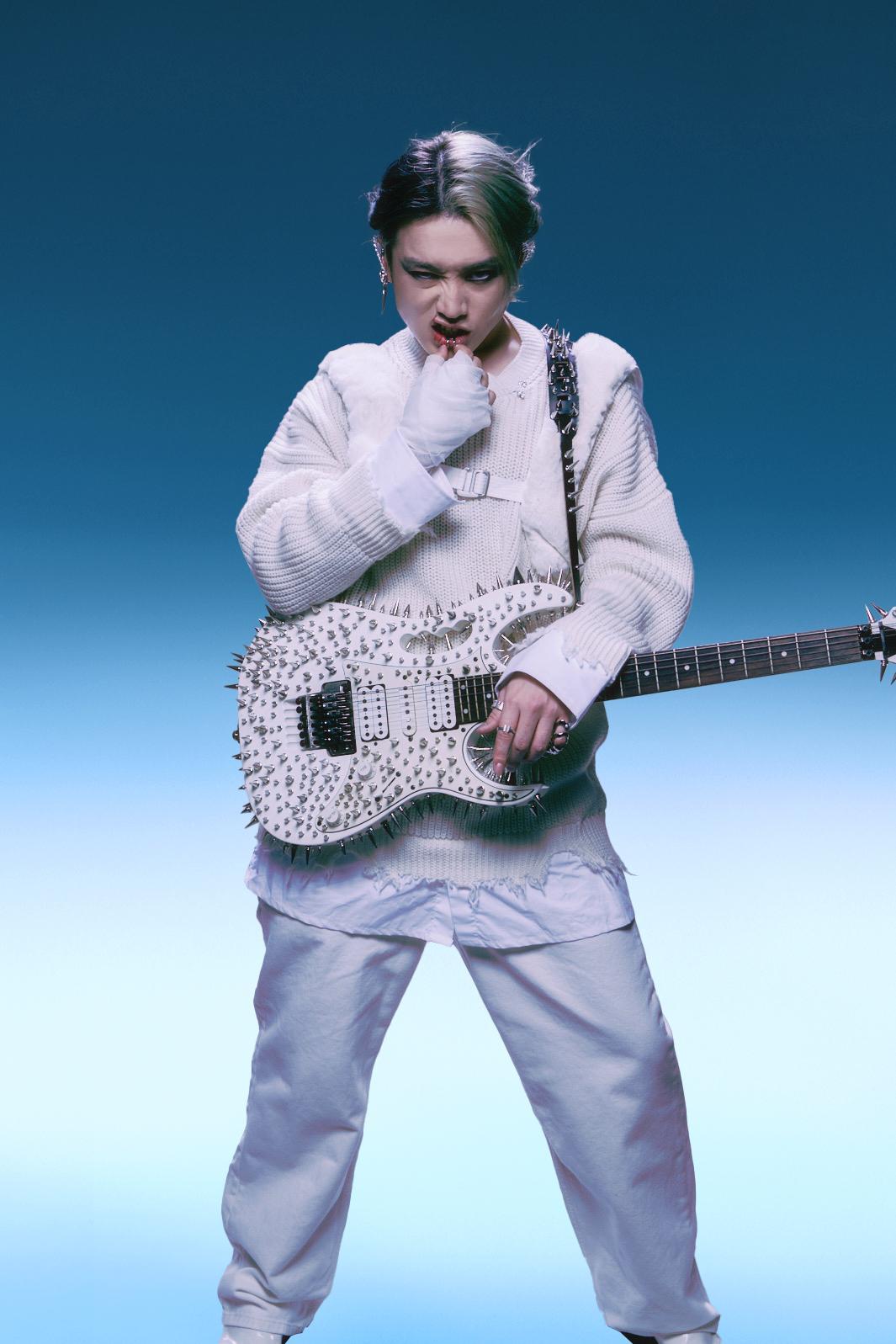 Jer柳應廷以rock爆造型拍攝音樂會海報,自言化身fighter在音樂擂台上All in。