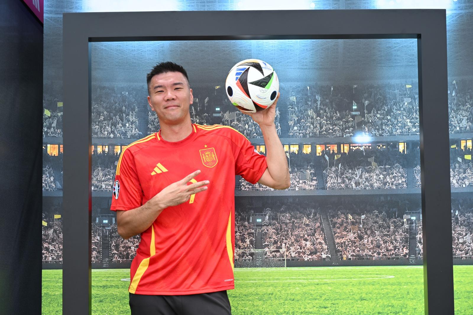 歐洲國家盃|陳肇麒穿上西班牙7號球衣,令人想起韋拿。