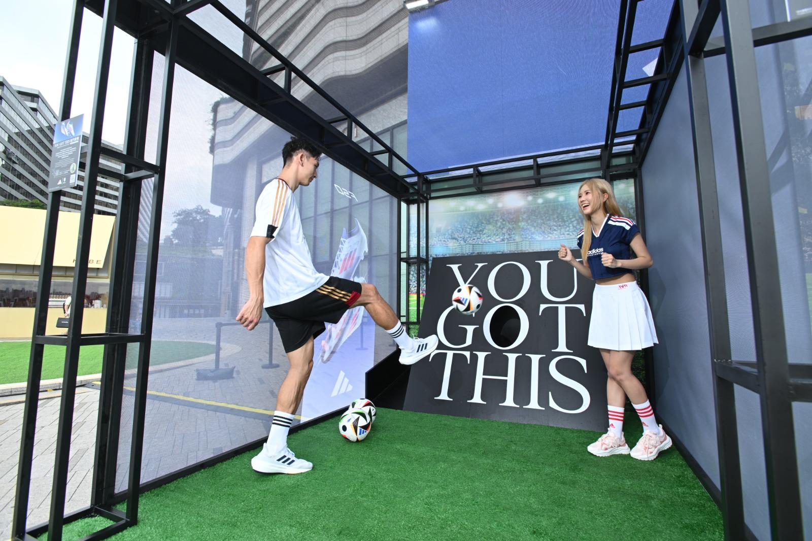 歐洲國家盃|足球迷可在K11 MUSEA「adidas終極主場」體驗大賽狂熱。