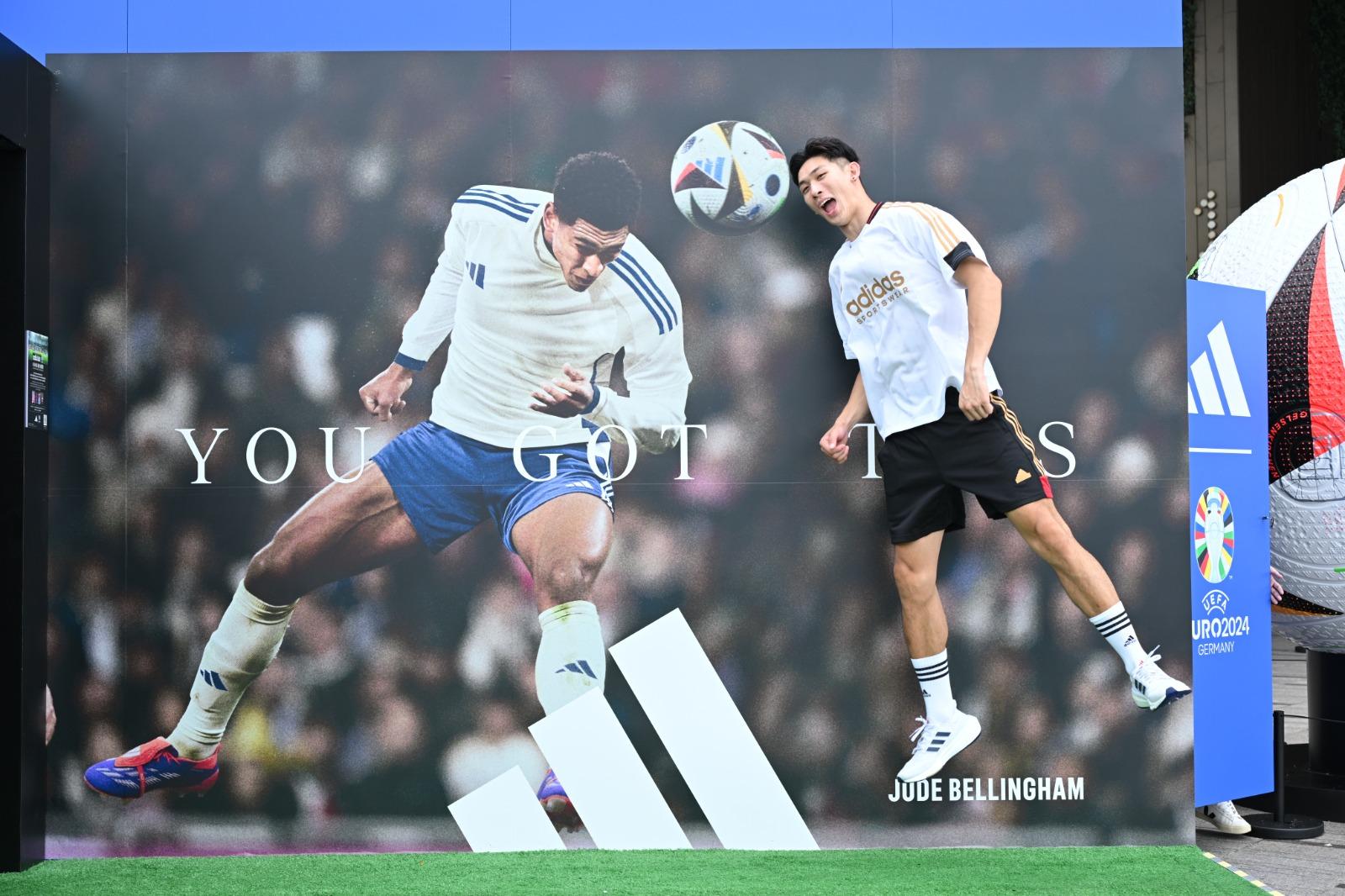 歐洲國家盃|足球迷可在K11 MUSEA「adidas終極主場」體驗大賽狂熱。