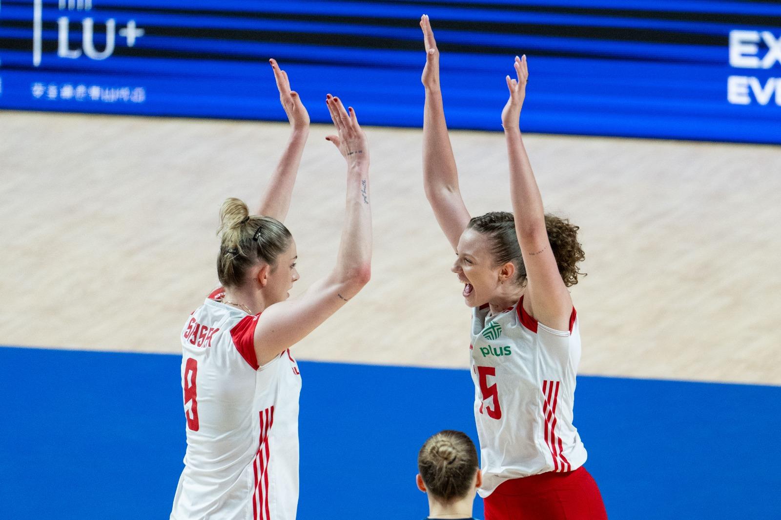 世界女排聯賽香港站|波蘭破多明尼加。