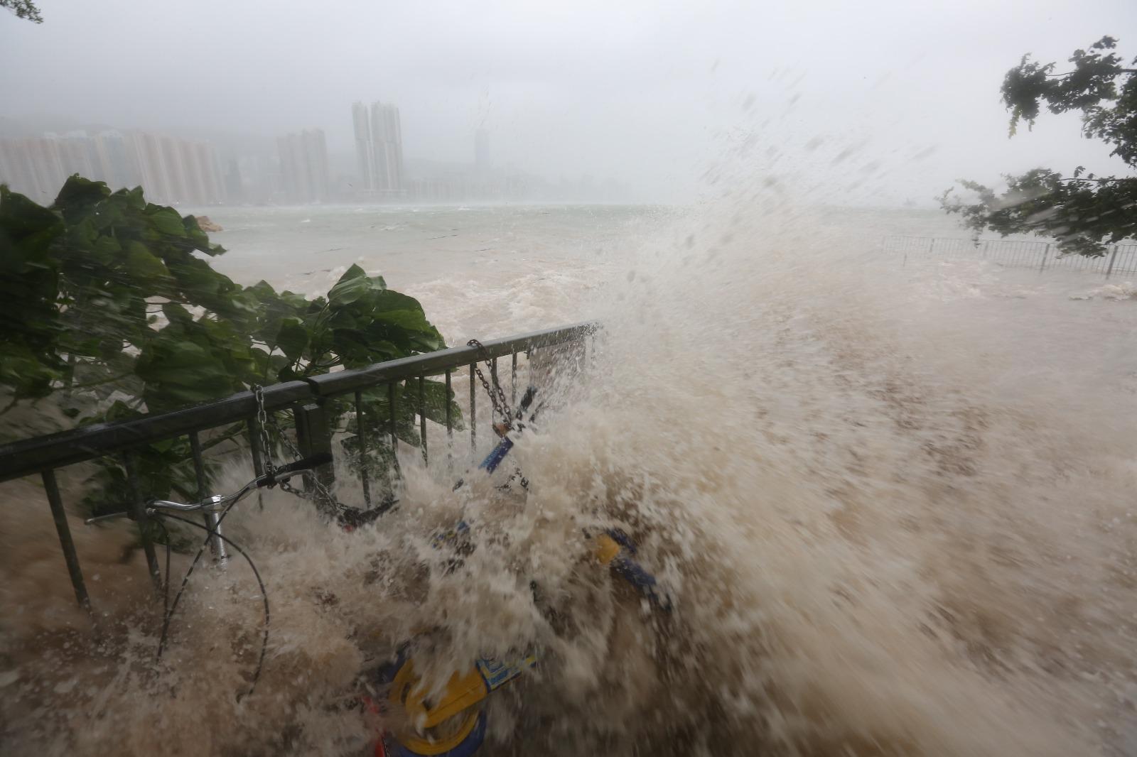 颱風回顧|鯉魚門三家村