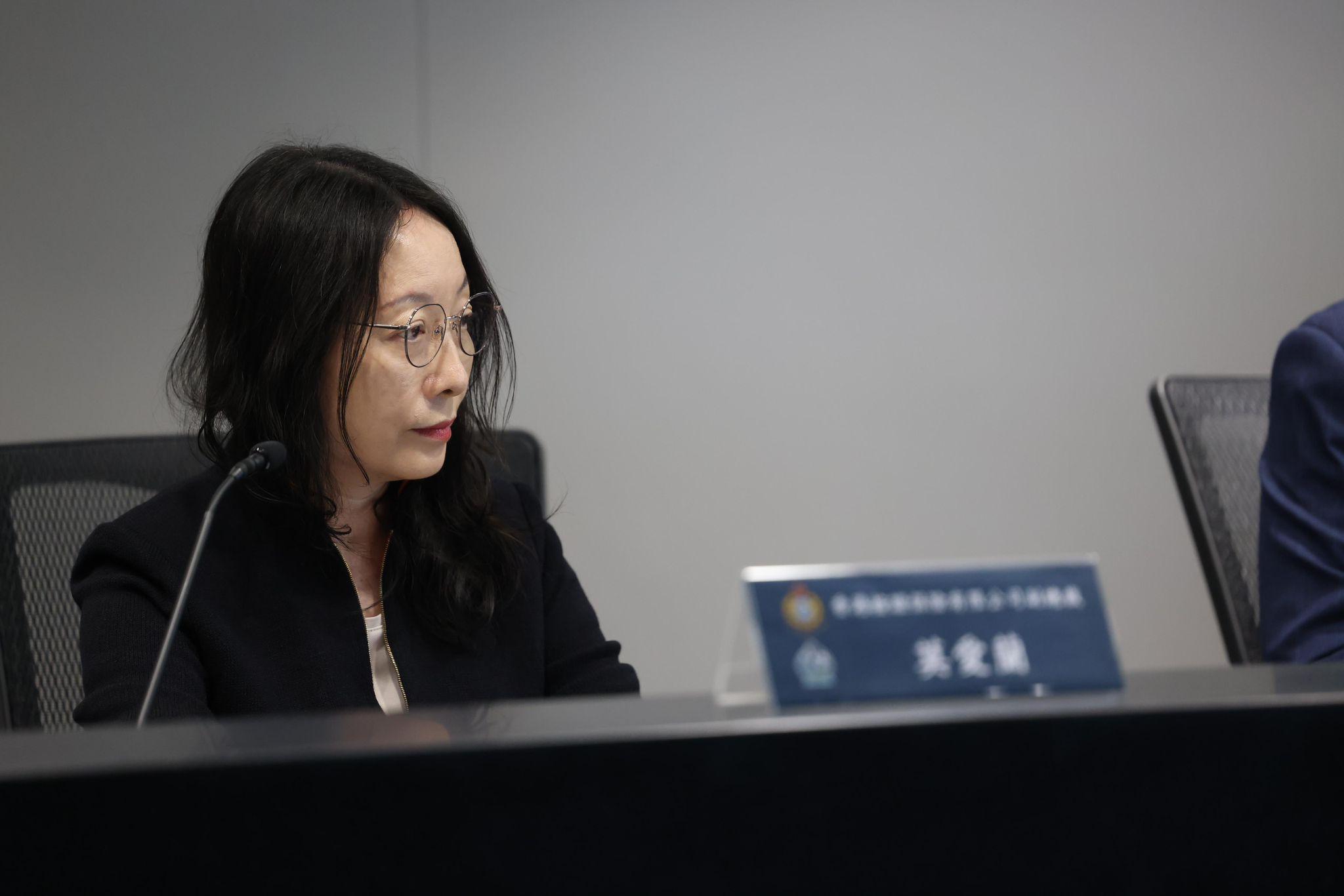 香港按證保險有限公司副總裁莫愛蘭。