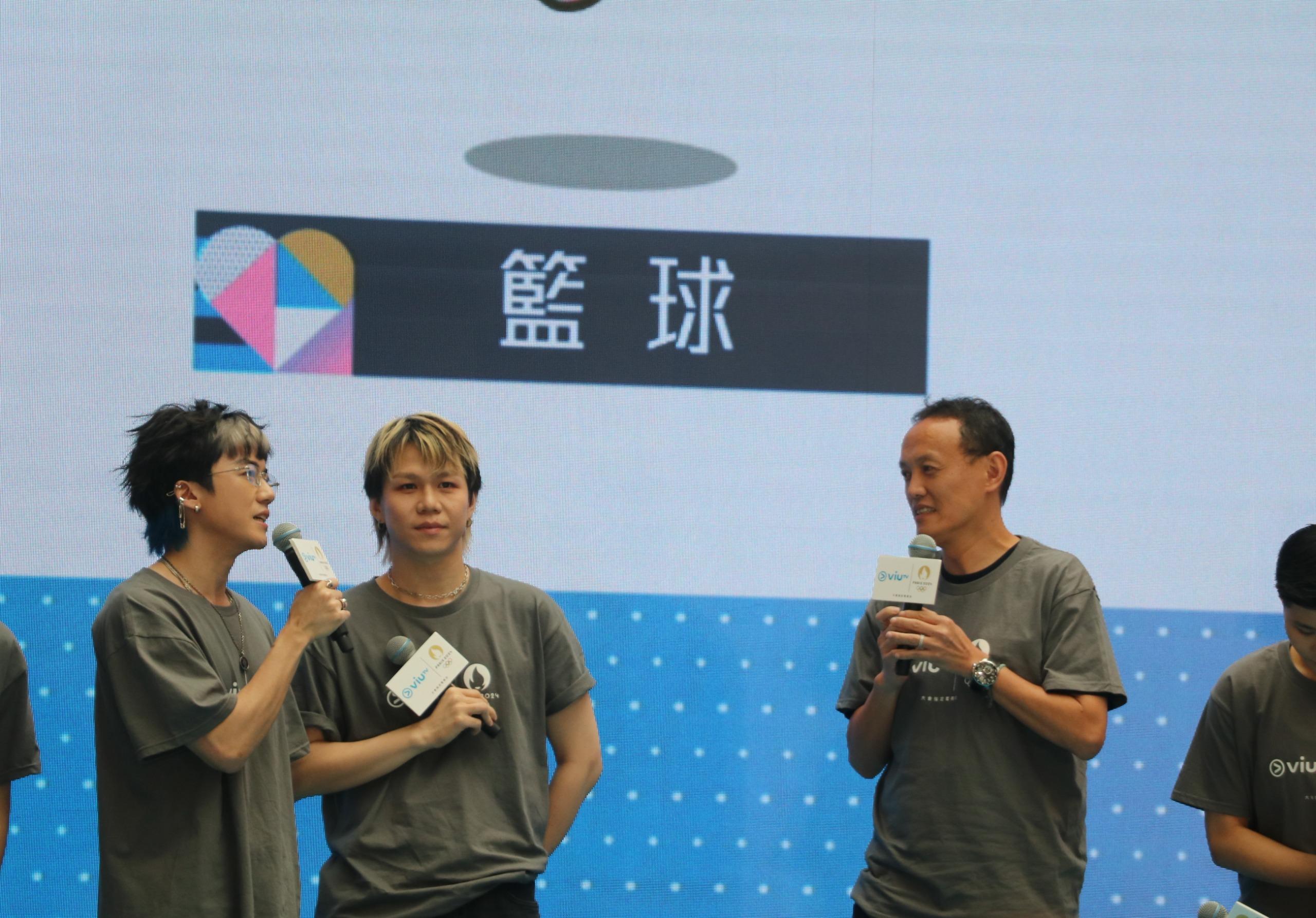 巴黎奧運|「香港三分王」翁金驊(右)指美國籃球隊有內有外。