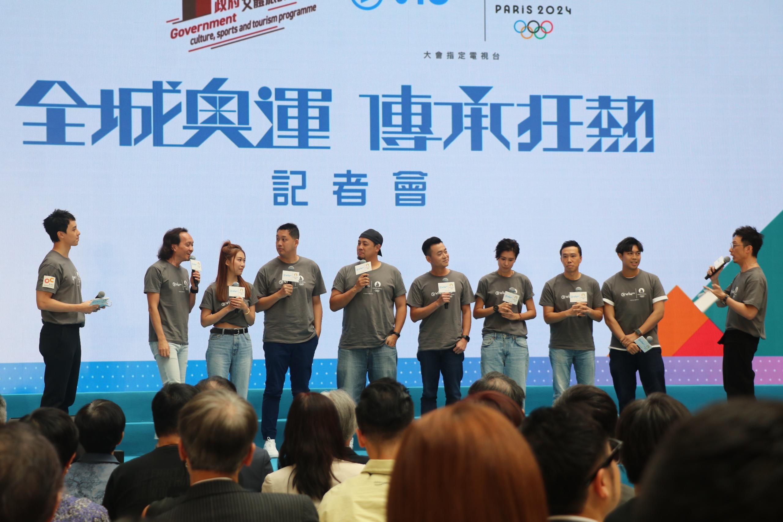 巴黎奧運|主持及專業評述眾多,而劉慕裳任ViuTV巴黎奧運大使。