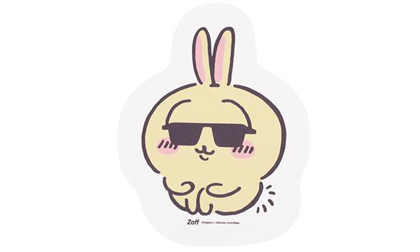 Zoff Chiikawa 聯乘系列 角色造型眼鏡布 $68