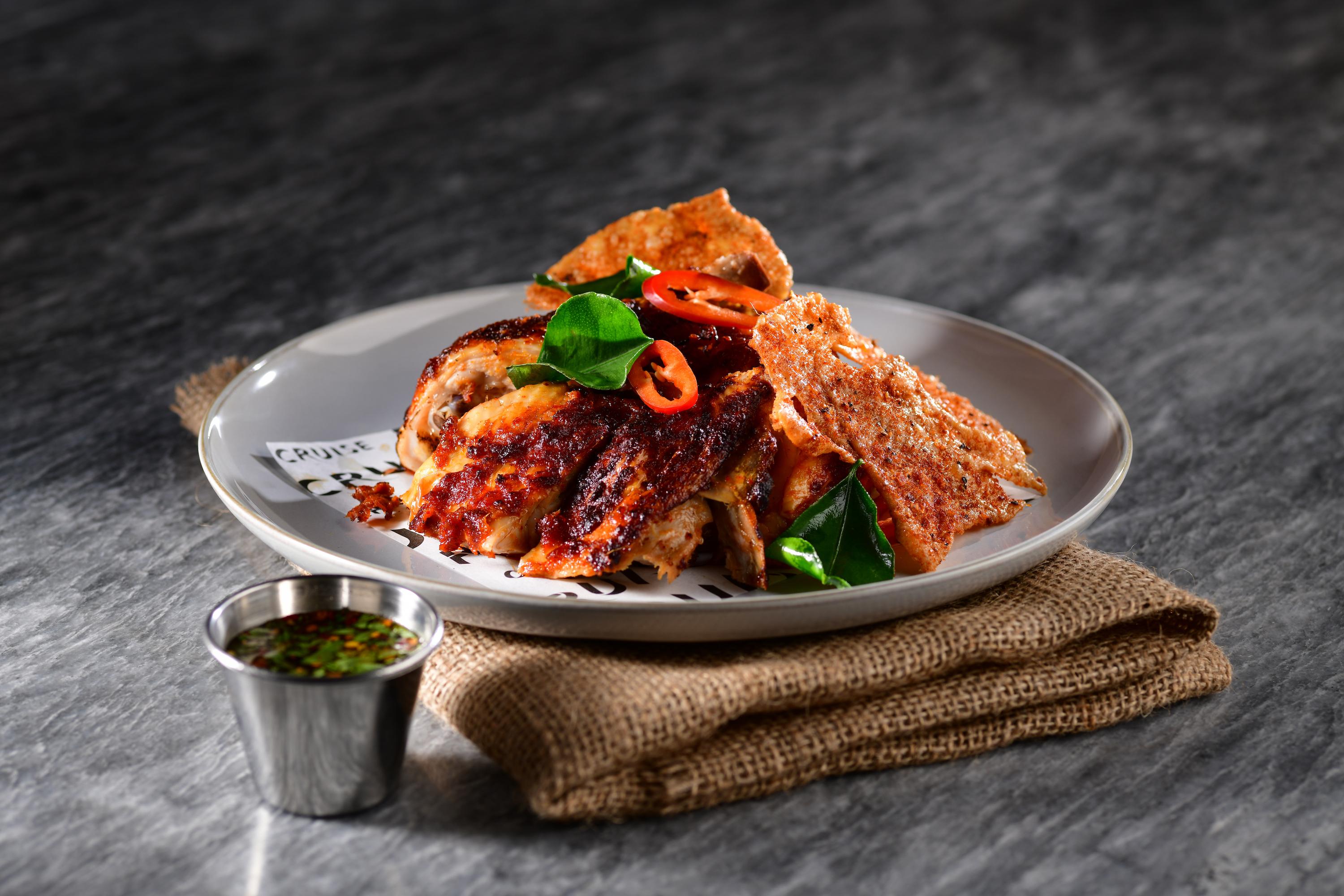 檸檬葉烤走地雞