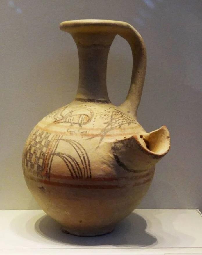 非利士人(Philistines)所用的啤酒瓶。(互聯網)