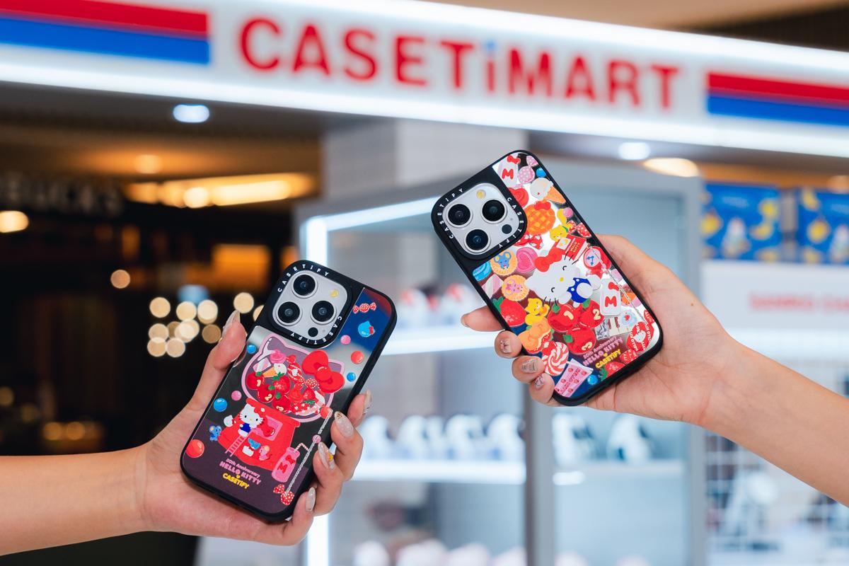 兩款Hello Kitty 50周年限定版手機殼,在限定店有售。