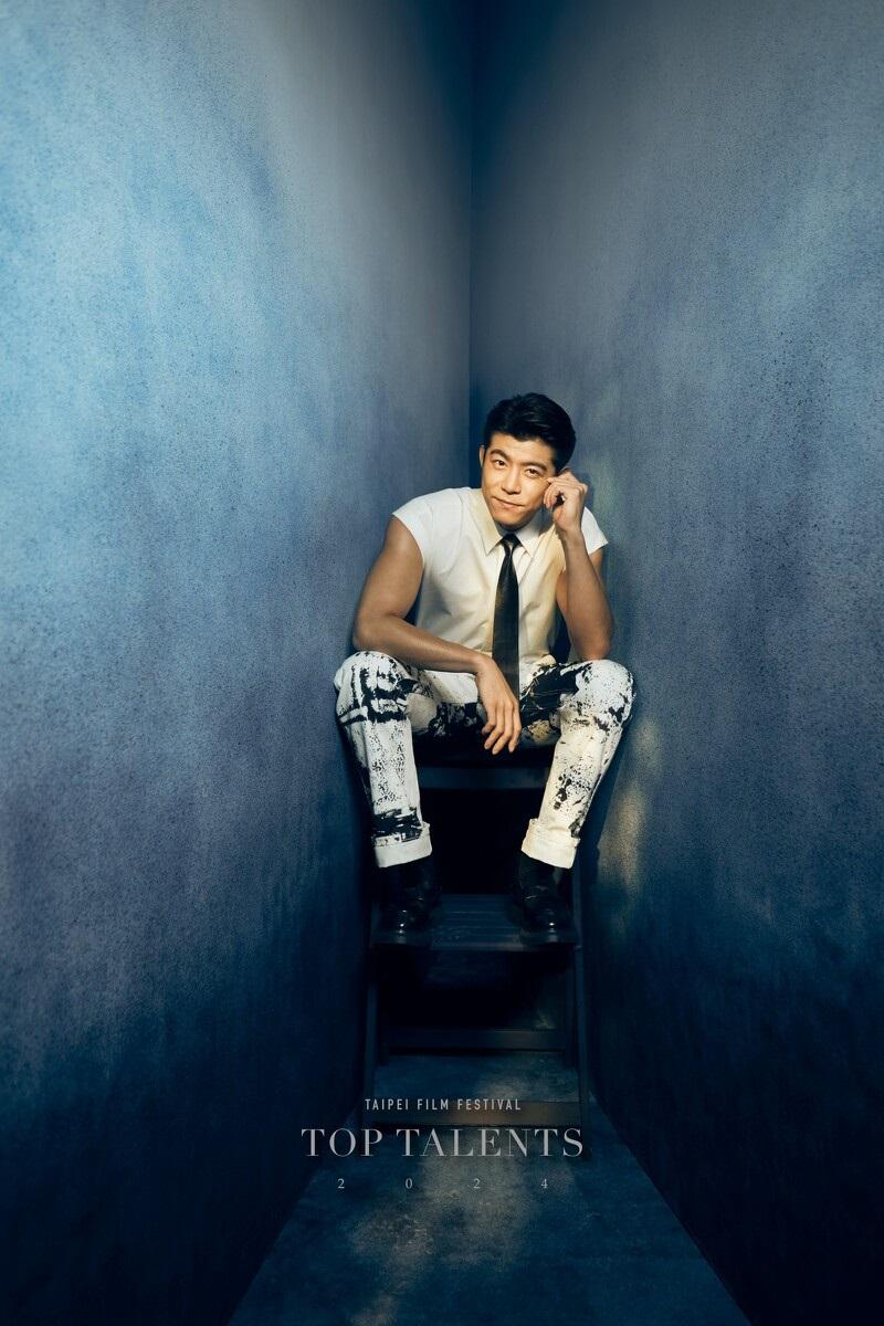 王柏傑為台北電影節拍攝的宣傳照及影片全遭下架。