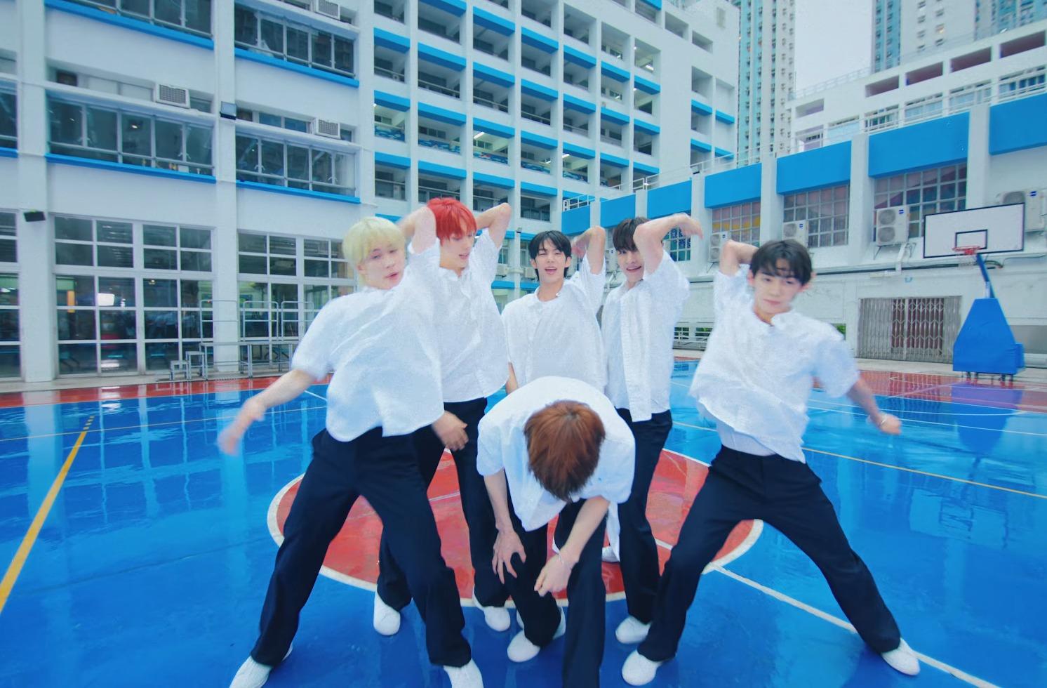 TWS到將軍澳鳴遠中學取景。