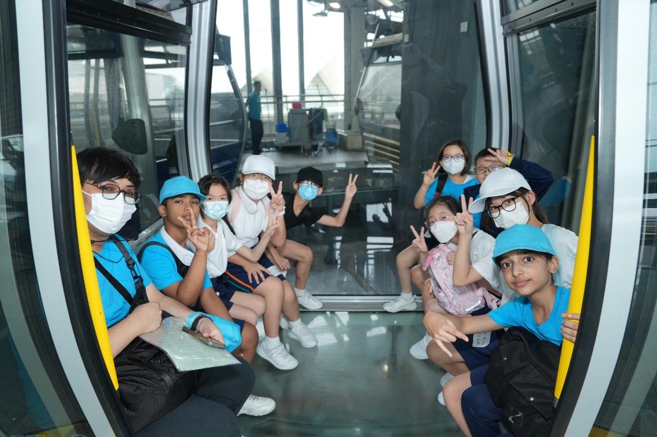 多啦A夢頭像快閃天壇大佛下 「100%多啦A夢&FRIENDS@昂坪360」6月14日啟動