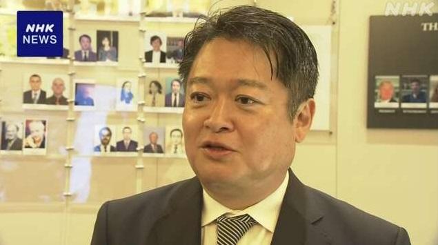 山梨縣知事長崎幸太郎。(互聯網)