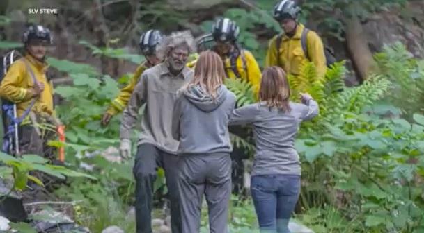 麥克利什受困深山10天,奇蹟獲救。(互聯網)