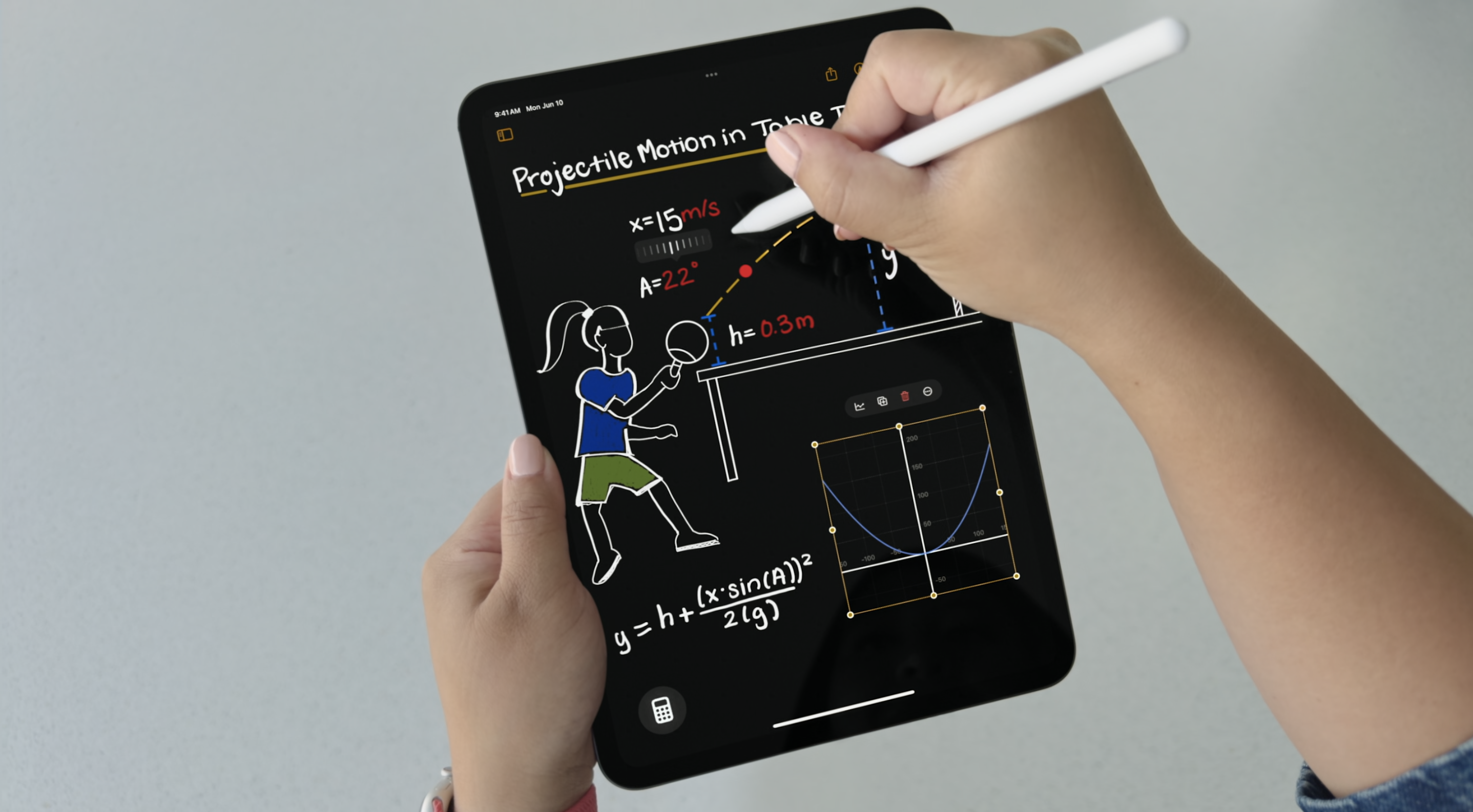 WWDC24|強大的方程式計算,更能插入圖表。