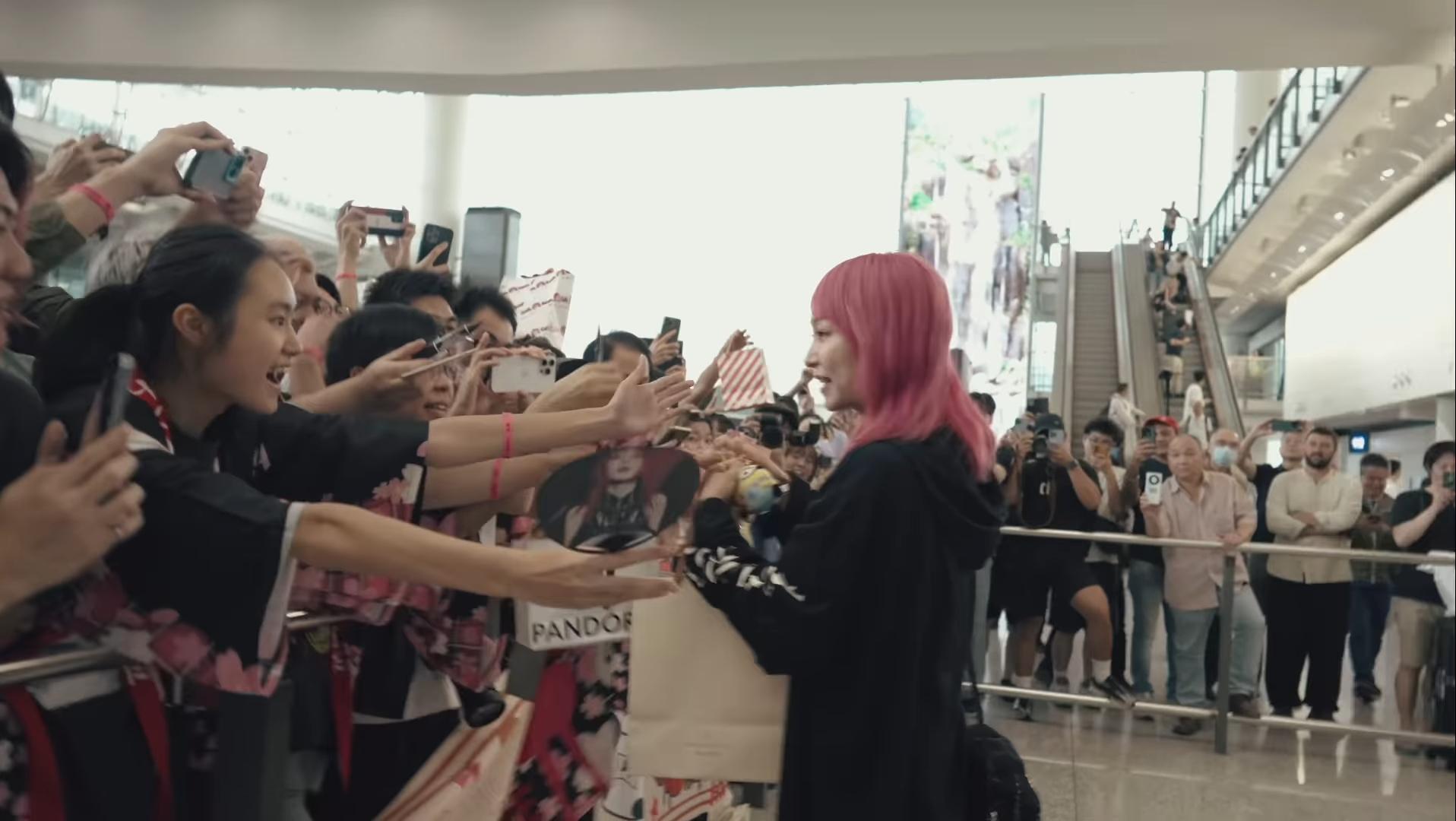 LiSA相隔6年再到香港,十分想念港迷。