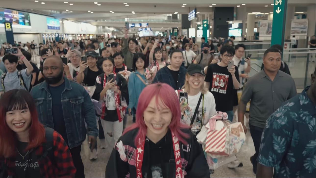 LiSA相隔6年再到香港,十分想念港迷。