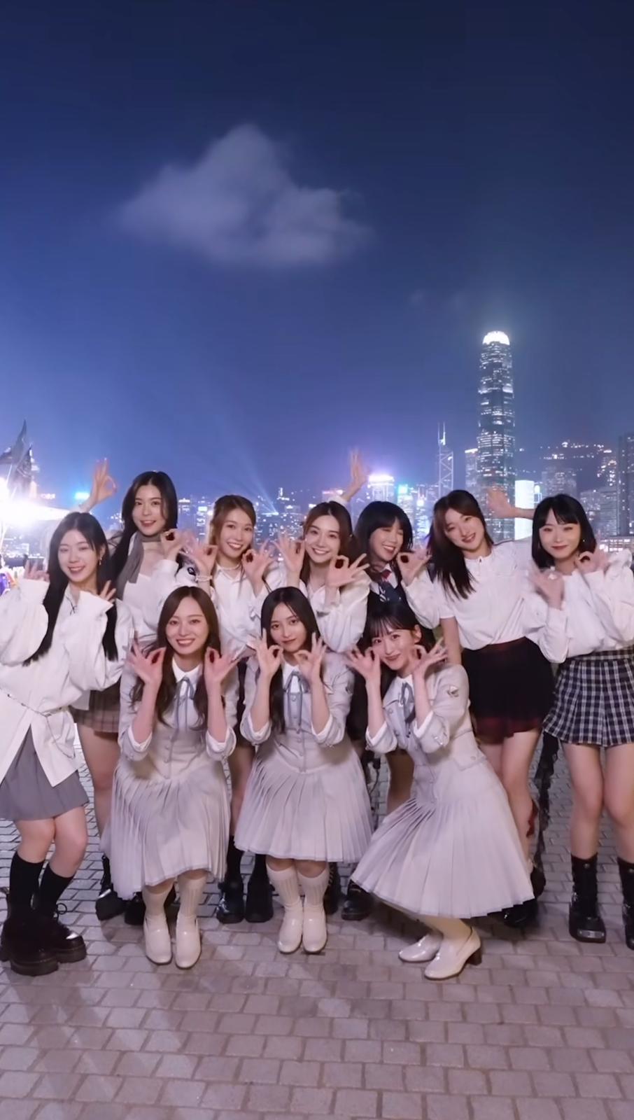 Lolly Talk與乃木坂46破天荒合作,在維港夜景前大跳《三分甜》!