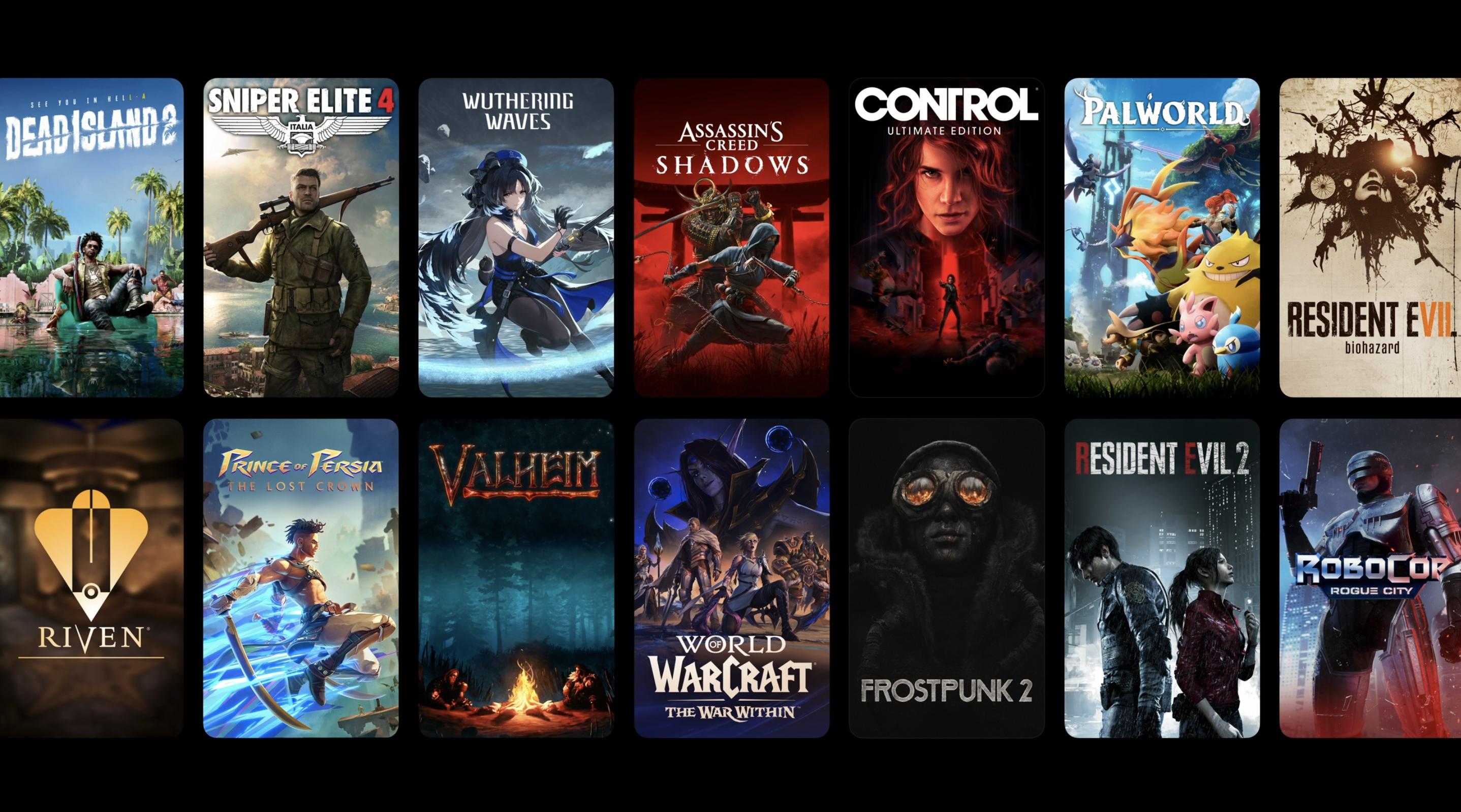 WWDC24|一系列遊戲的聲畫亦會提升。