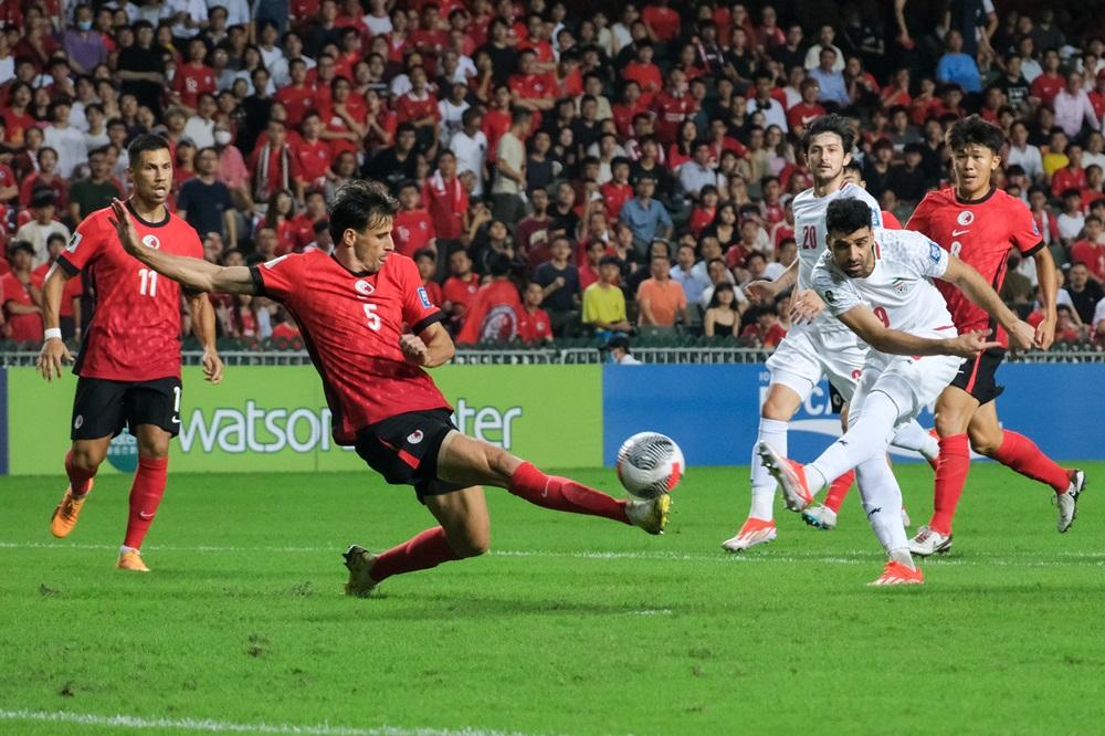 泰尼米成為伊朗贏波功臣。(中新社)