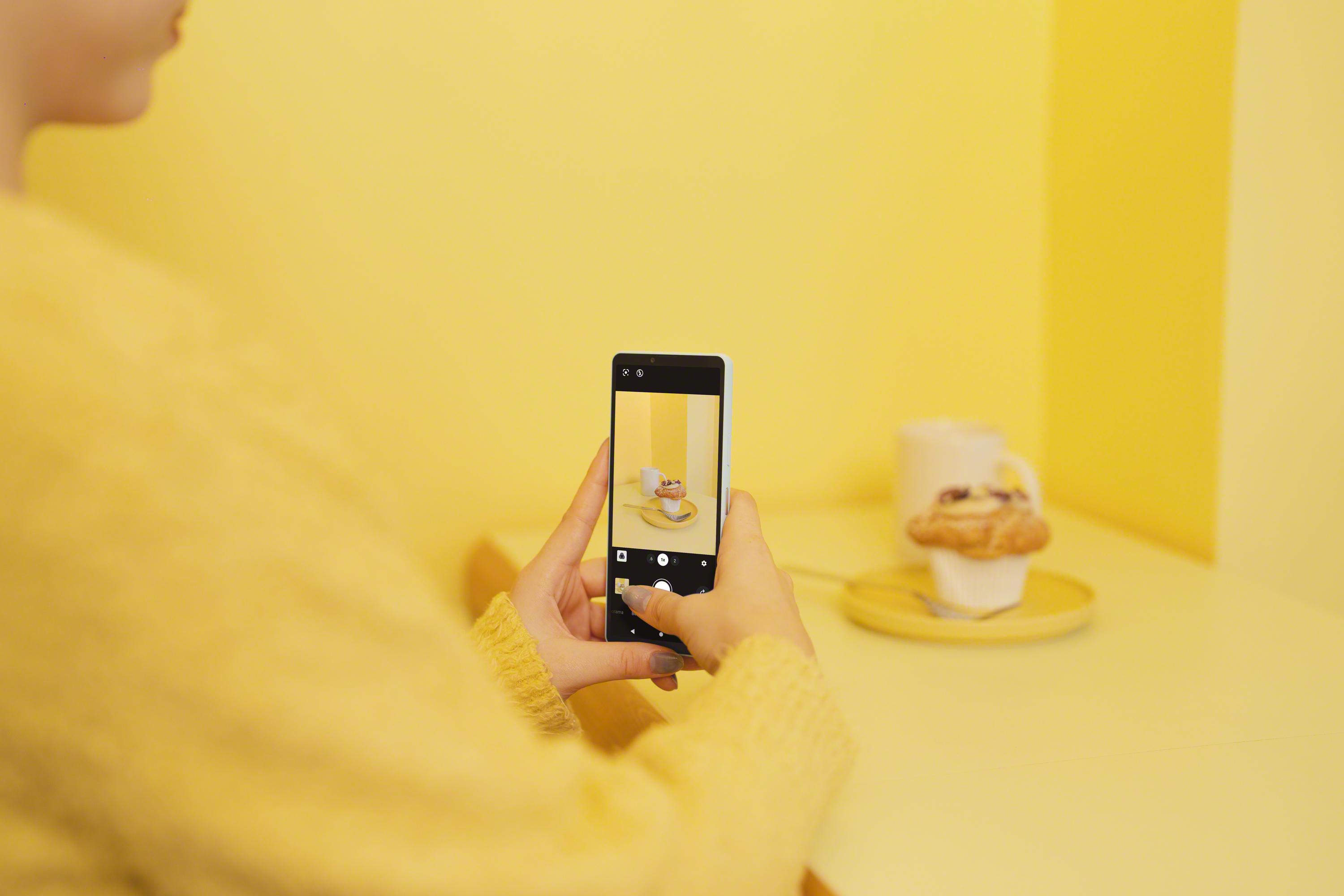 Xperia 10 VI的相機App重新設計,使用上更為簡化。