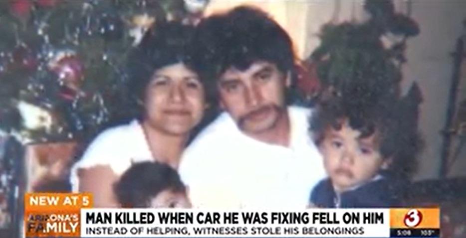 格拉生前與孫女合照。(互聯網)