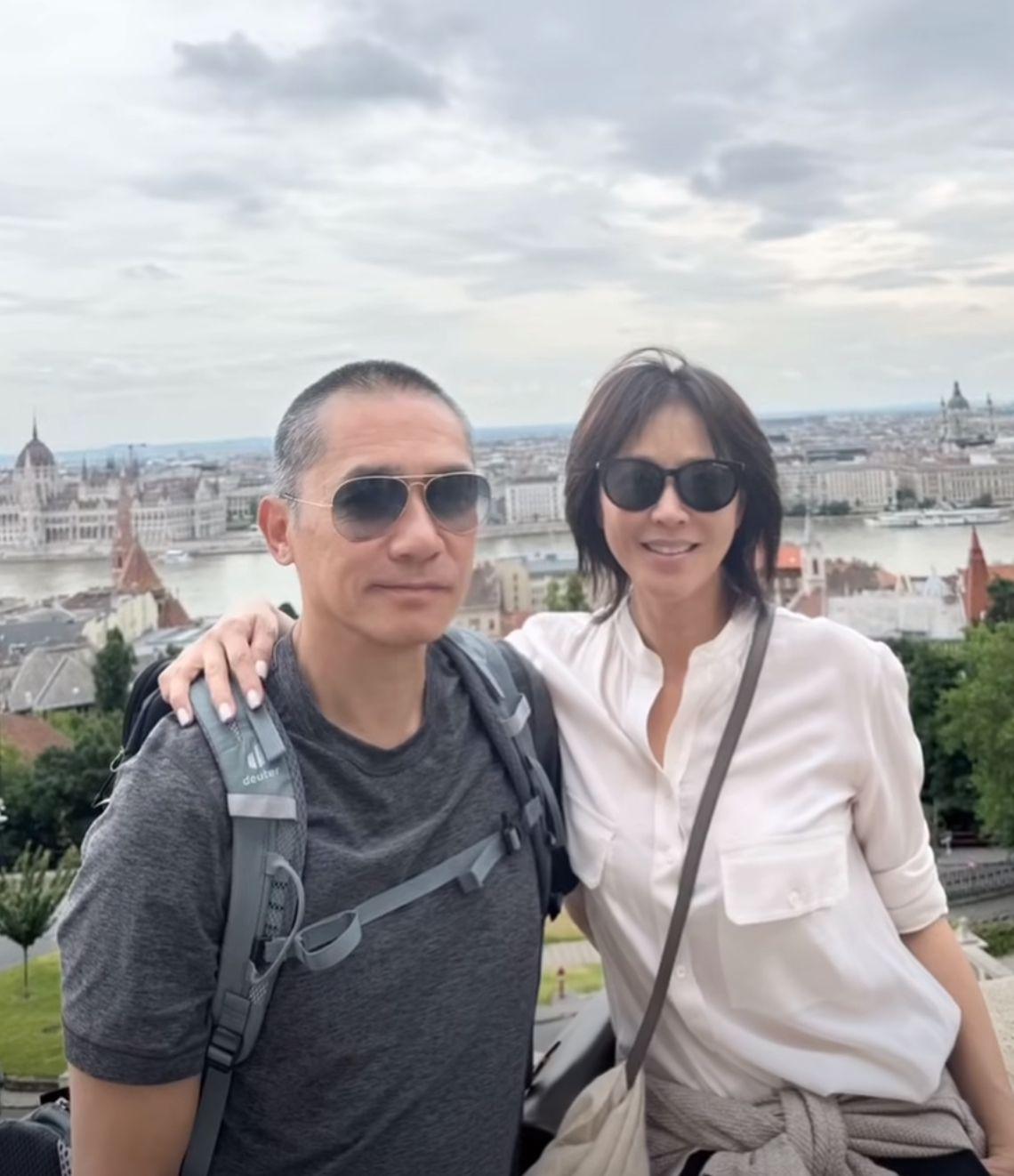 劉嘉玲分享44秒影片,滿足廣大偉仔fans。