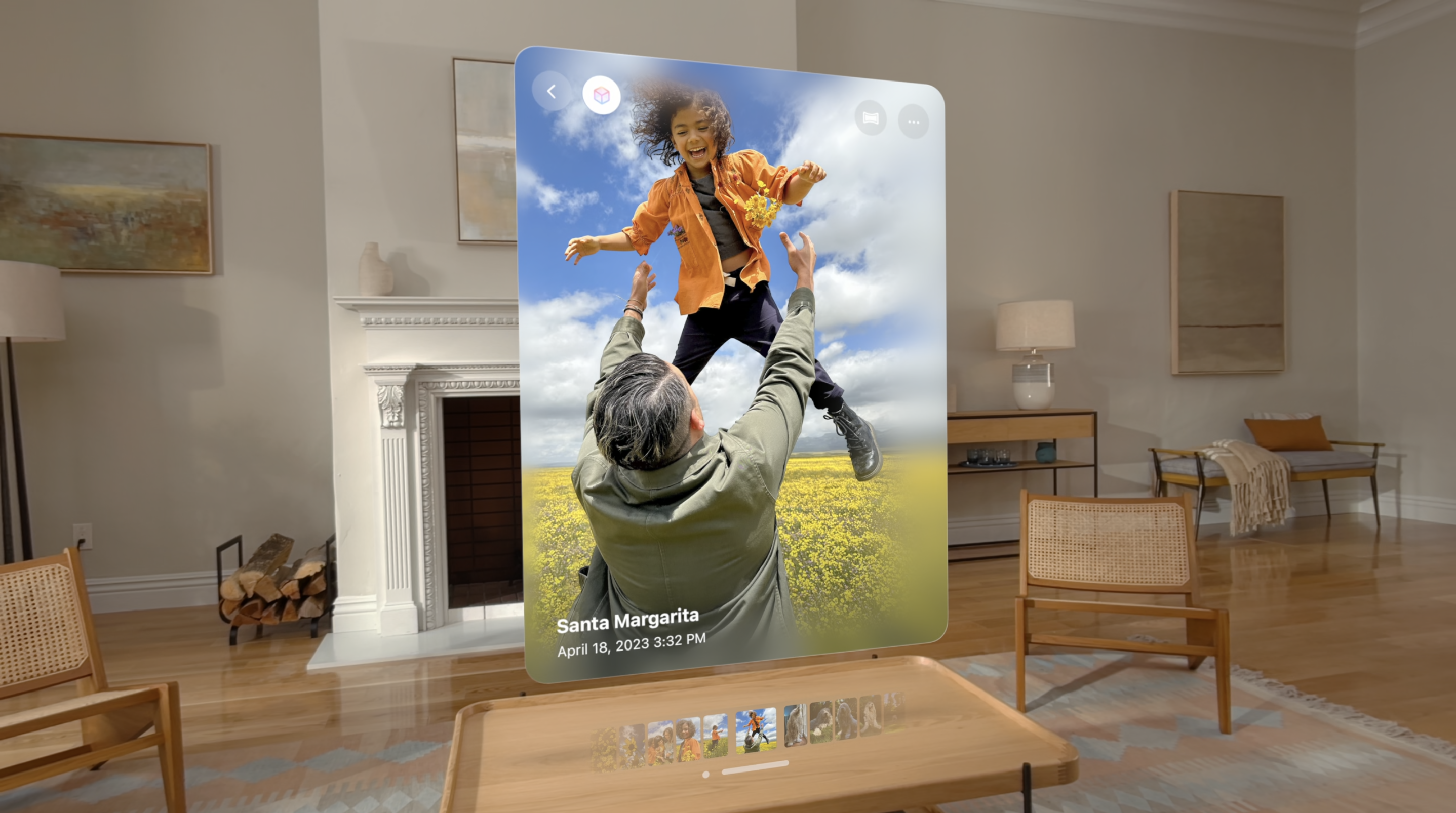 WWDC24|visionOS 2可將圖庫現有圖像變為「空間相片」。