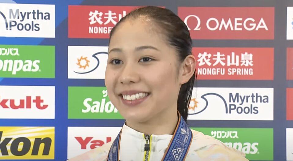 日本韻律泳代表比嘉萌。(網上圖片)