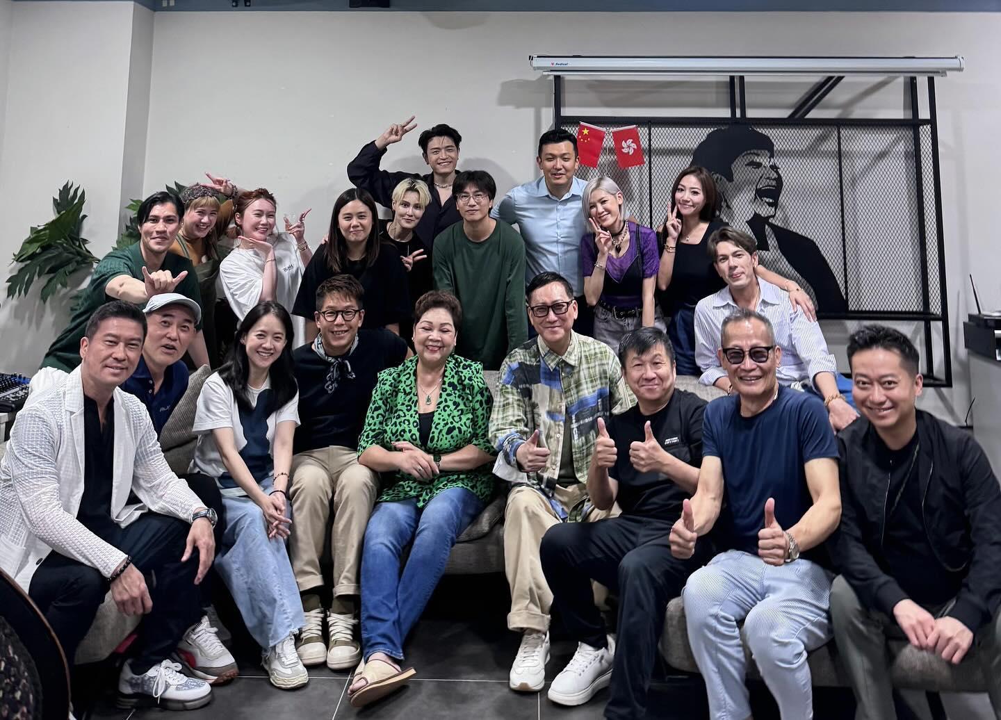 《亞洲星光大道》出身的古淖文與同屆參賽者包括陳蕾聚舊。