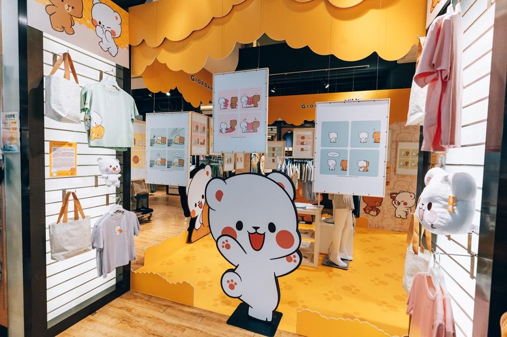 人氣公仔Milk Mocha Bear插畫