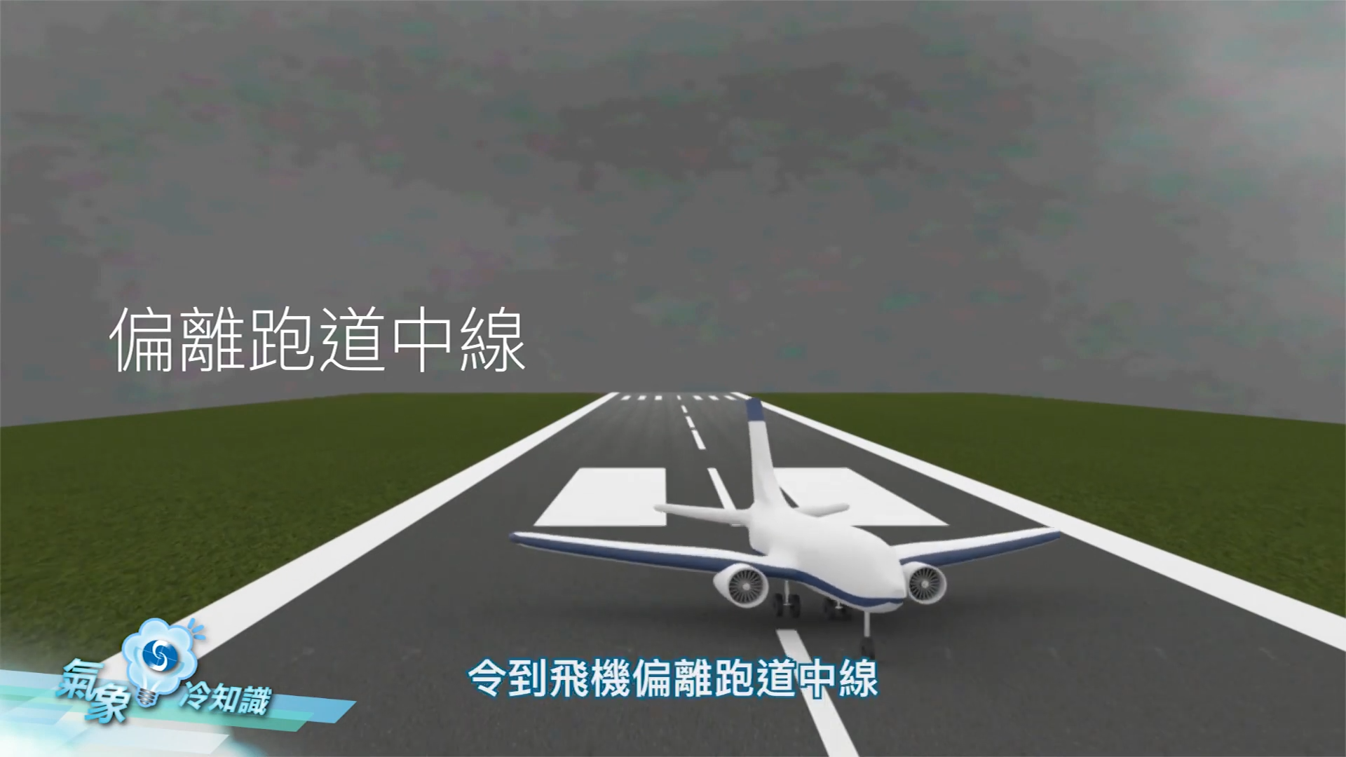 側風會影響飛機平衡,有機會令飛機偏離跑道中線