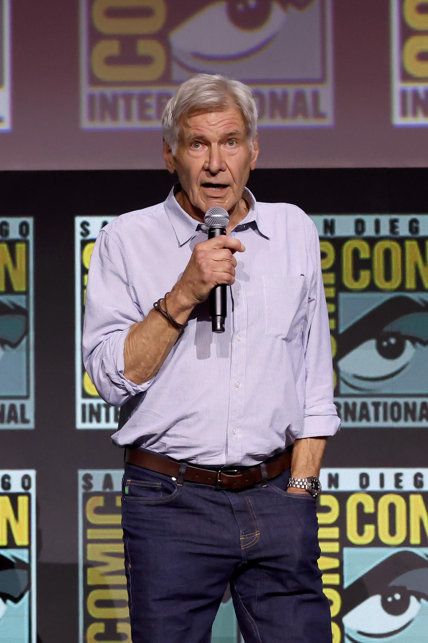 夏里遜福現身為《美國隊長4:勇敢新世界》宣傳。