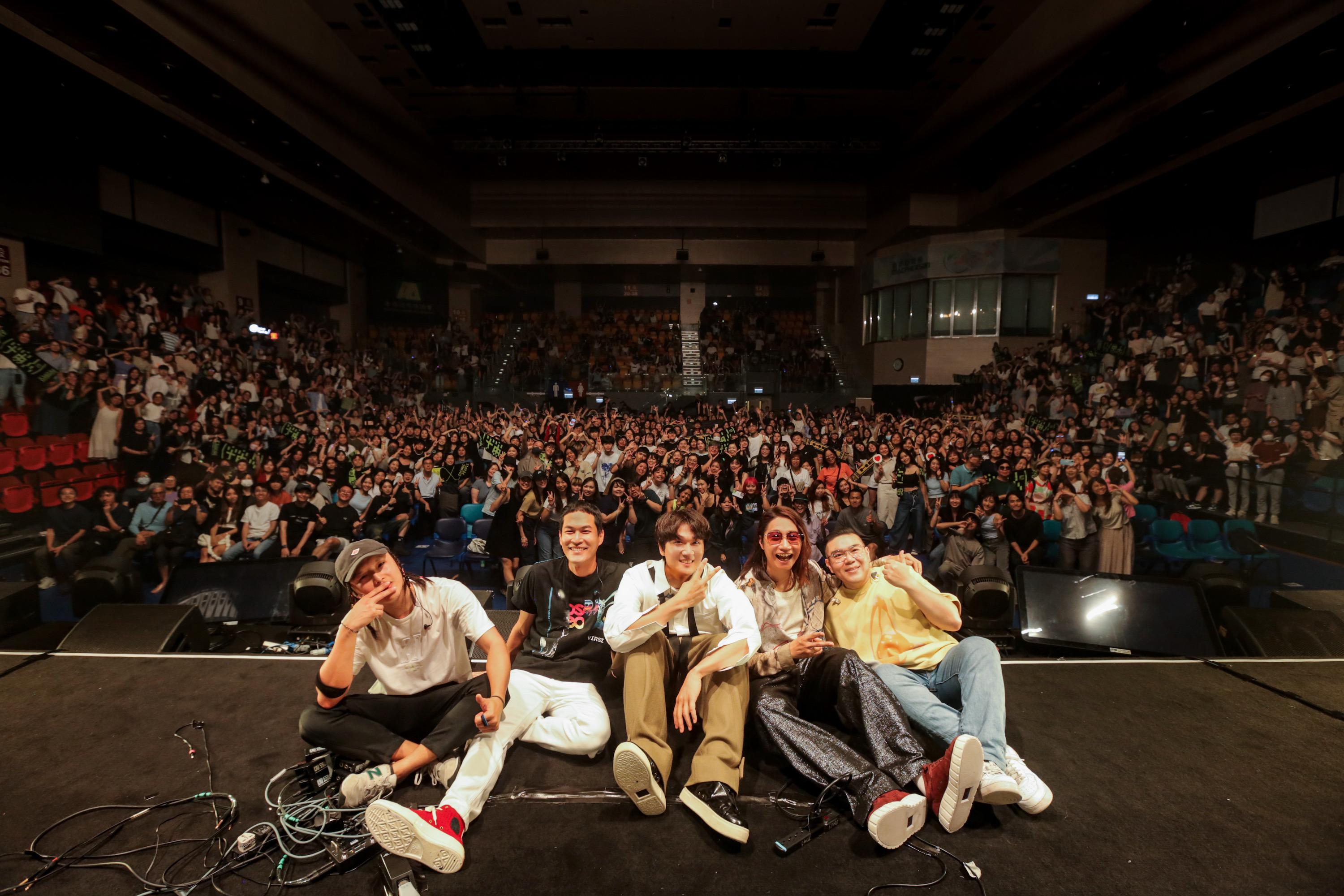 宇宙人時隔一年再次與香港樂迷見面。(相信音樂提供)