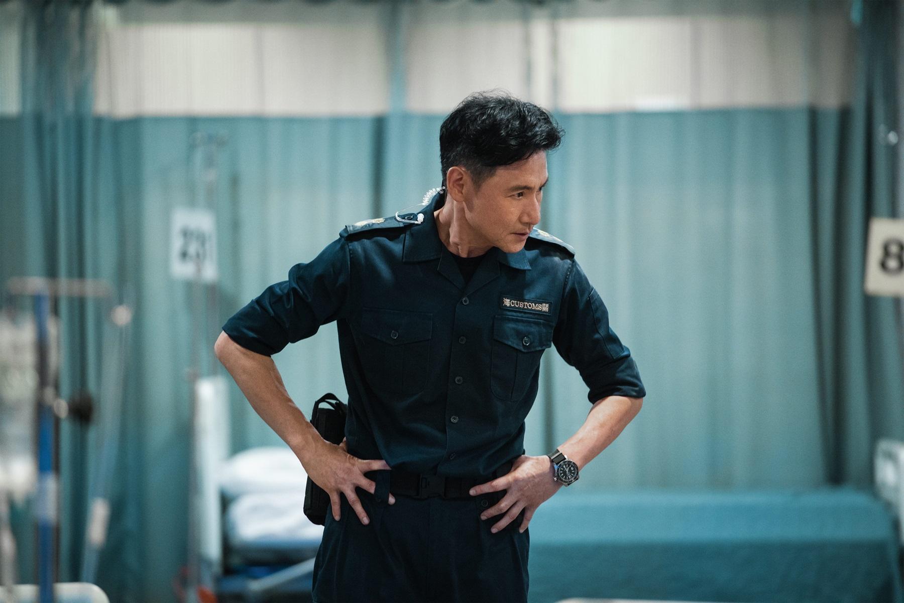 張學友在《海關戰線》演「高功能躁鬱症」患者。