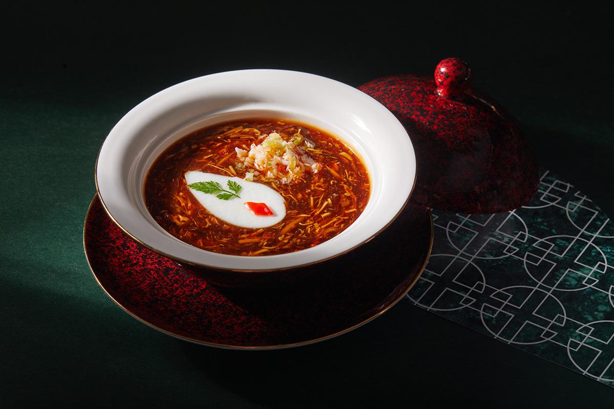 松葉蟹玉子酸辣羹$248