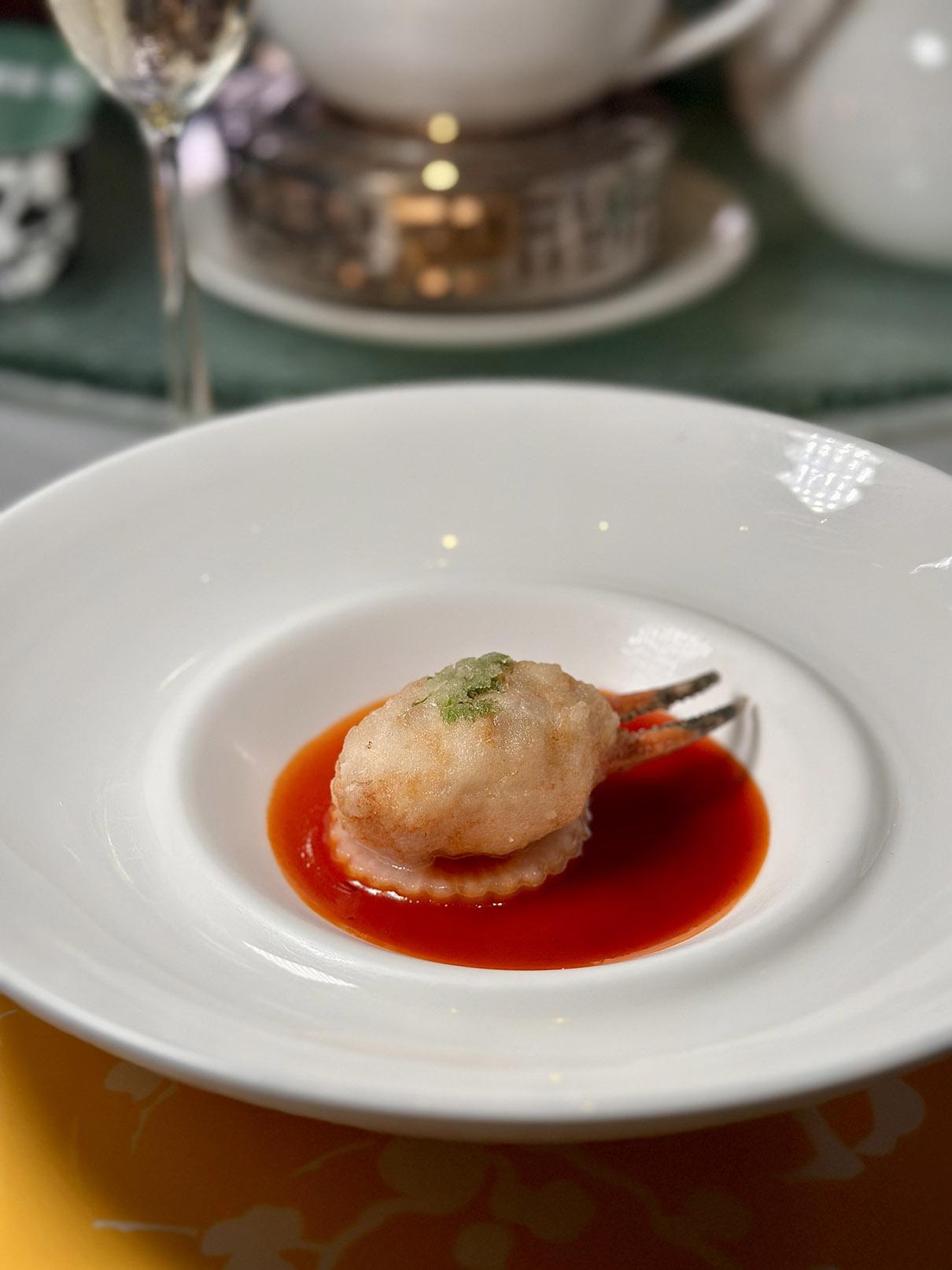 梨香百花松葉蟹鉗$138