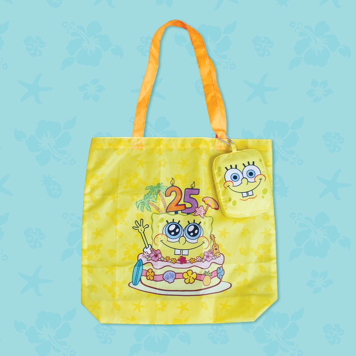 海綿寶寶摺疊購物袋