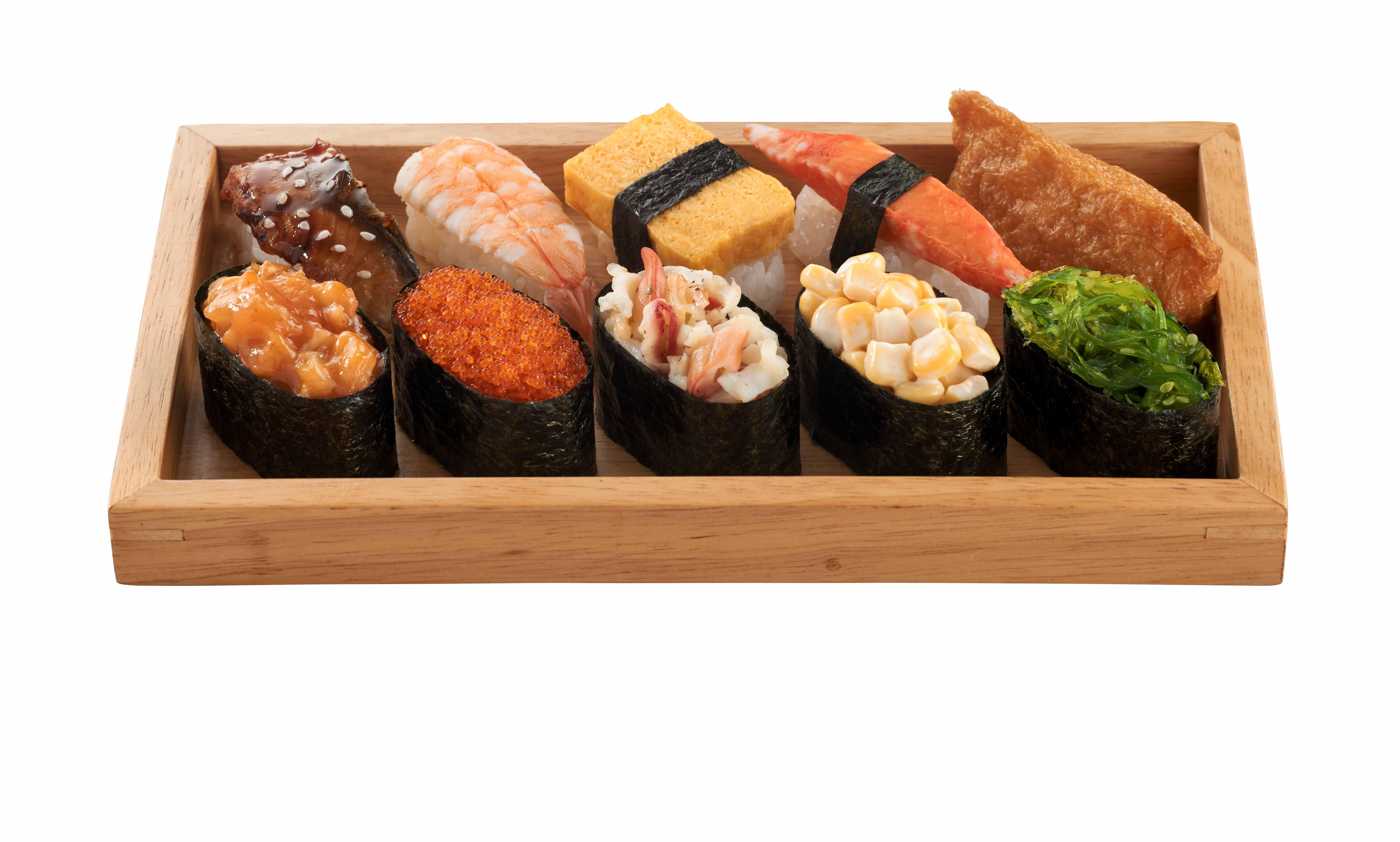 熟雜錦壽司盛$30