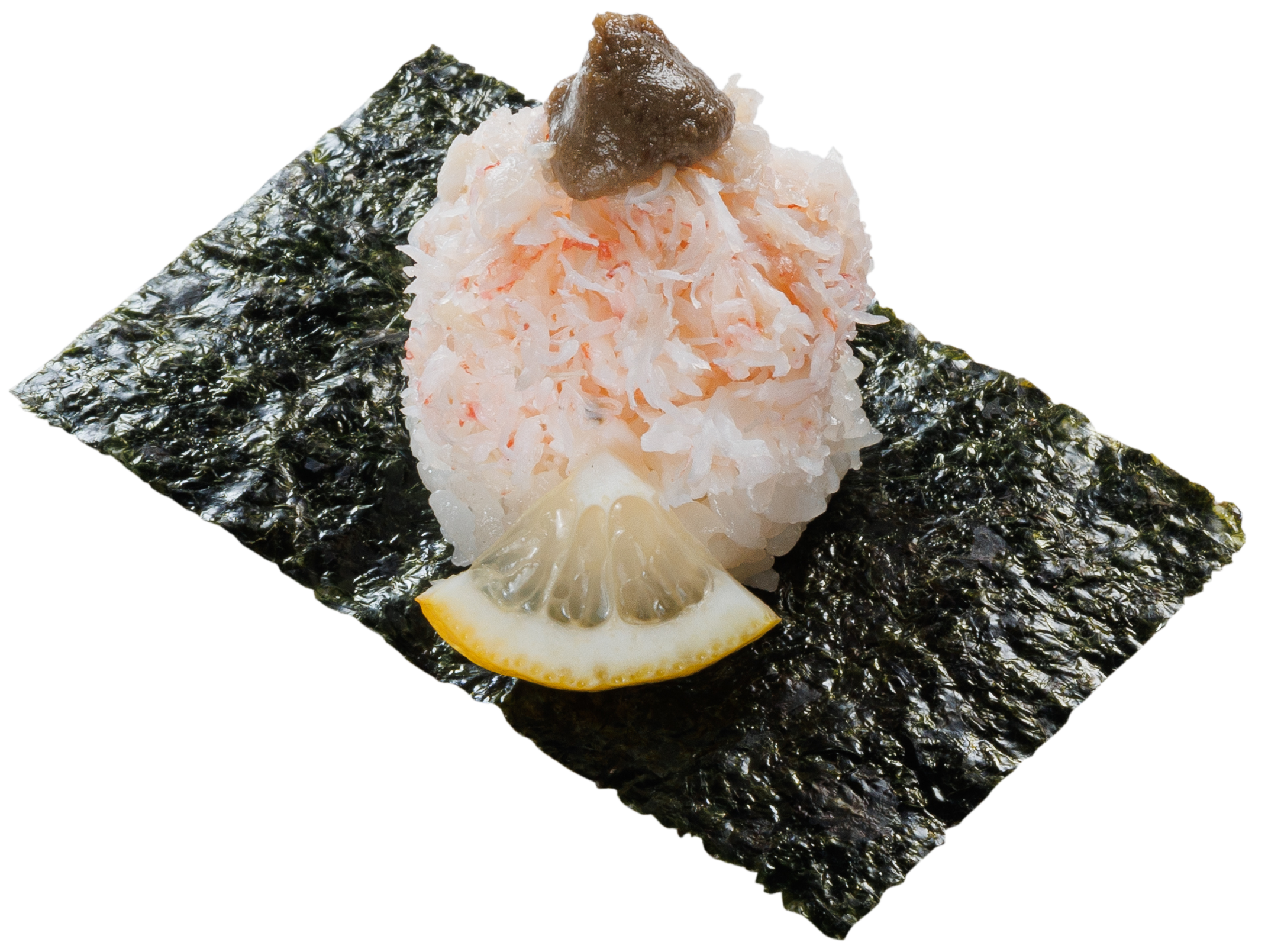 特盛紅楚蟹海苔包 12元