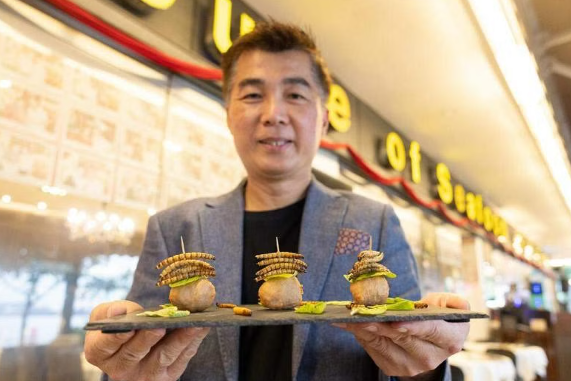 有餐廳已製作包含昆蟲菜餚的菜單。(網上圖片)