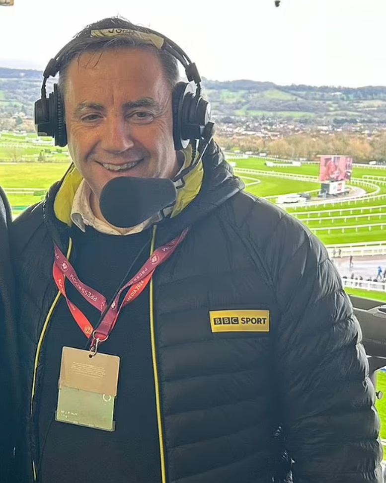 英國廣播公司(BBC)電台賽馬評述員亨特(John Hunt)。(網上圖片)